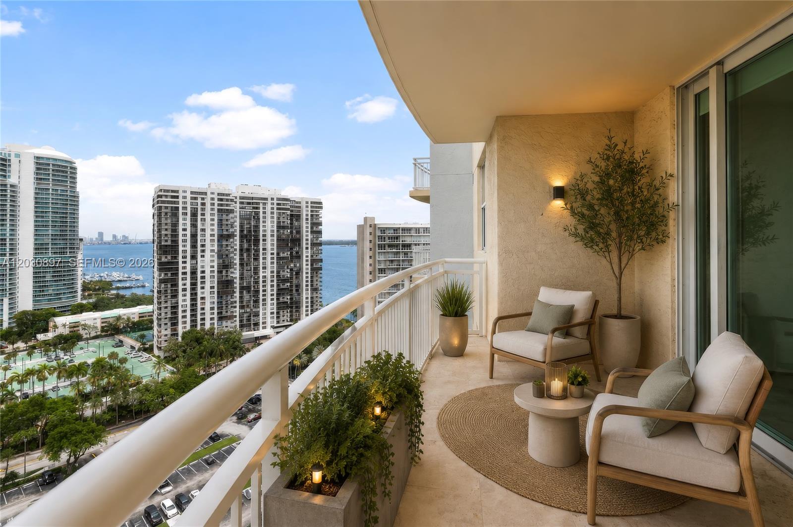 2475 Brickell Avenue, Unit 2104 Miami, FL 33129 - Photo 1 of 22 Virtual Staged