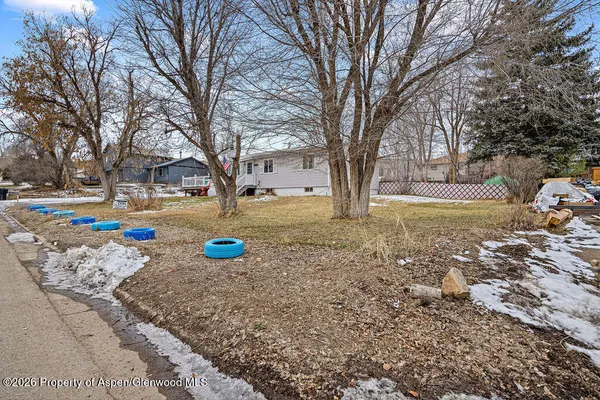 a backyard of a house