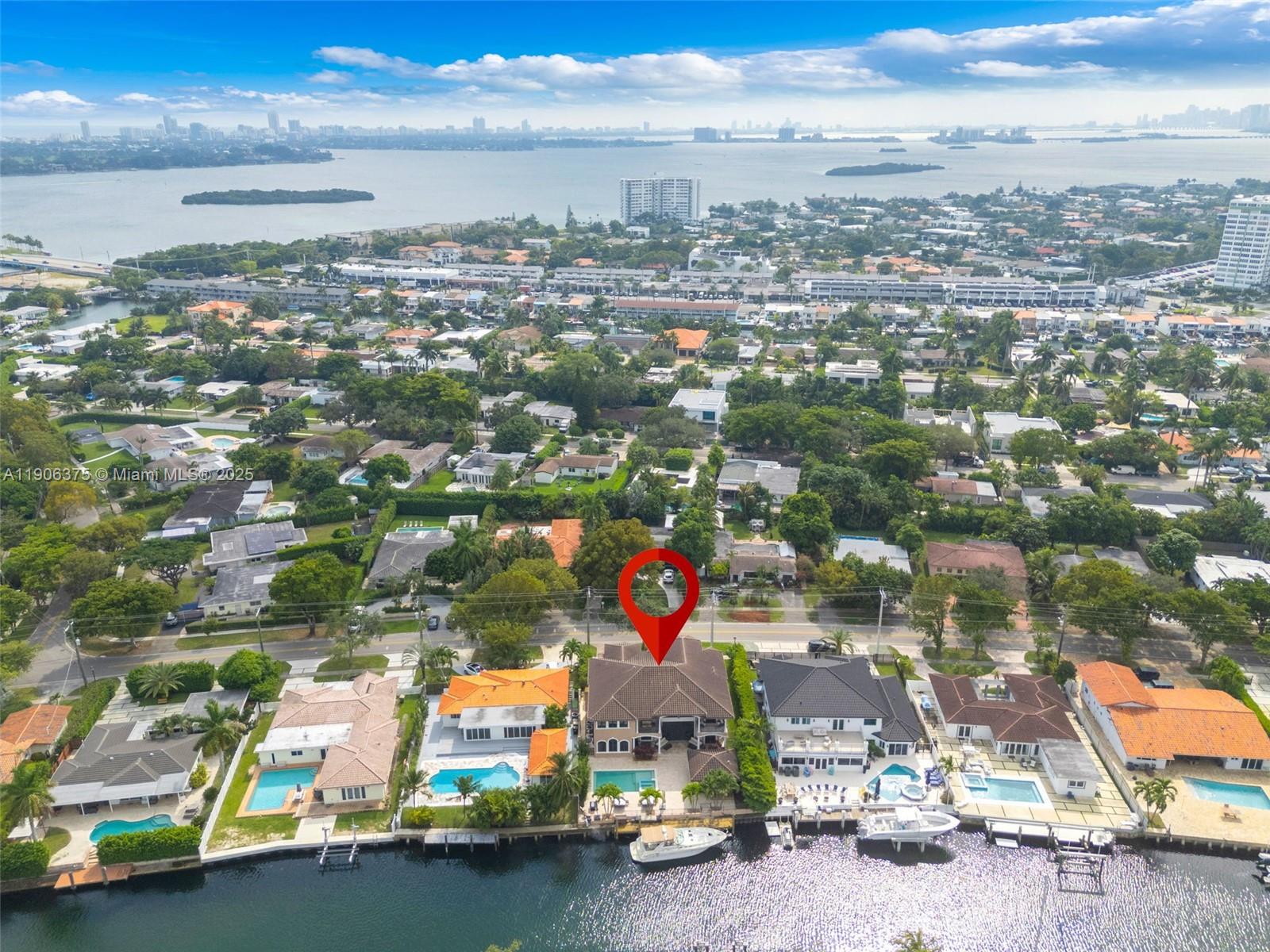 2085 Keystone Boulevard North Miami, FL 33181 - Photo 67 of 77 an aerial view of a city