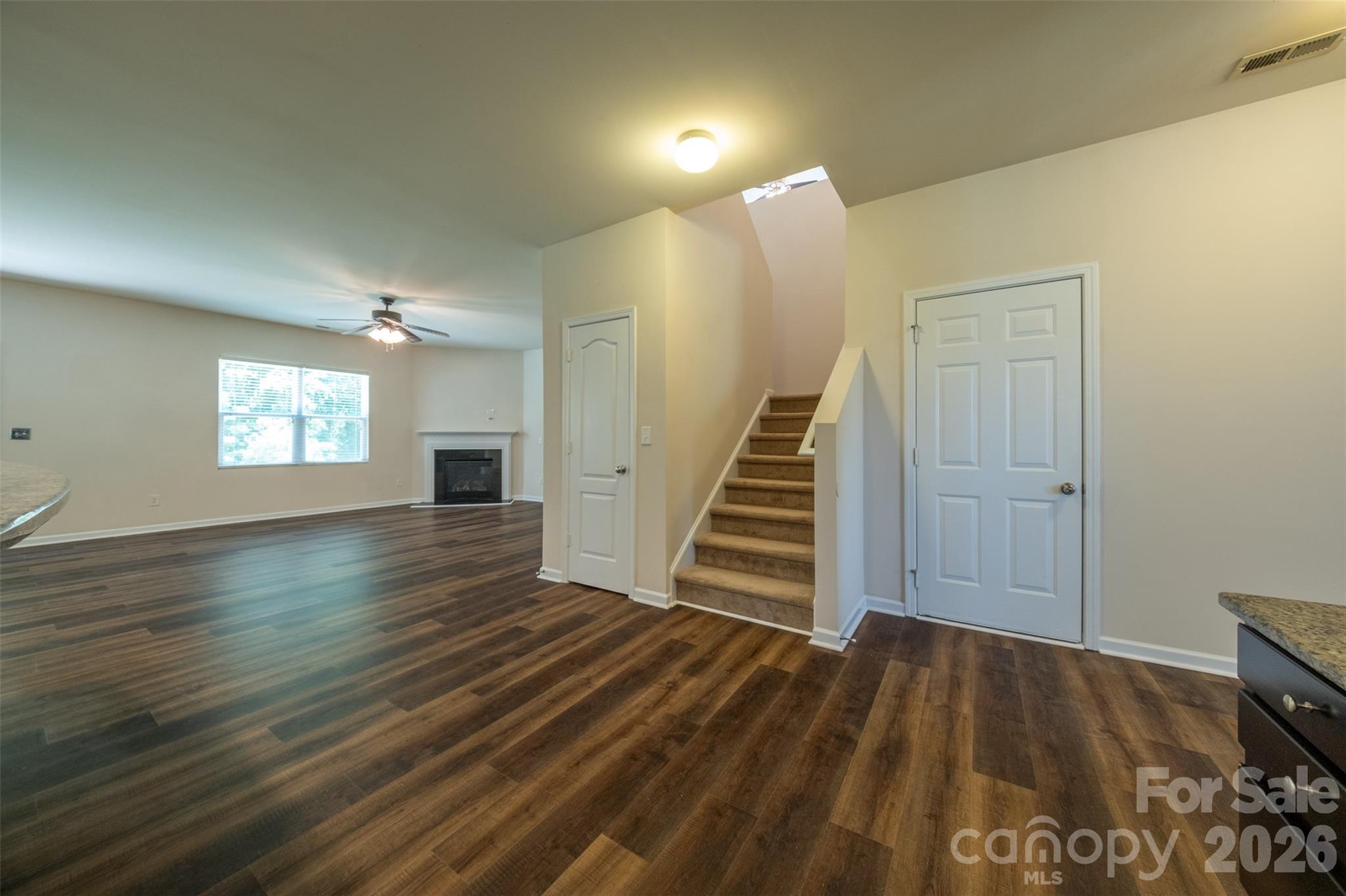 3006 Houndscroft Road Indian Trail, NC 28079 - Photo 14 of 39 a view of entryway and hall with wooden floor