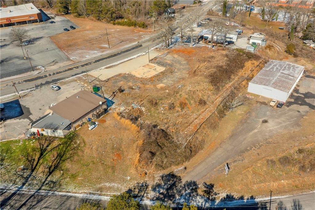 1706 Cleveland Highway Gainesville, GA 30501 - Photo 15 of 25 an aerial view of residential houses with outdoor space