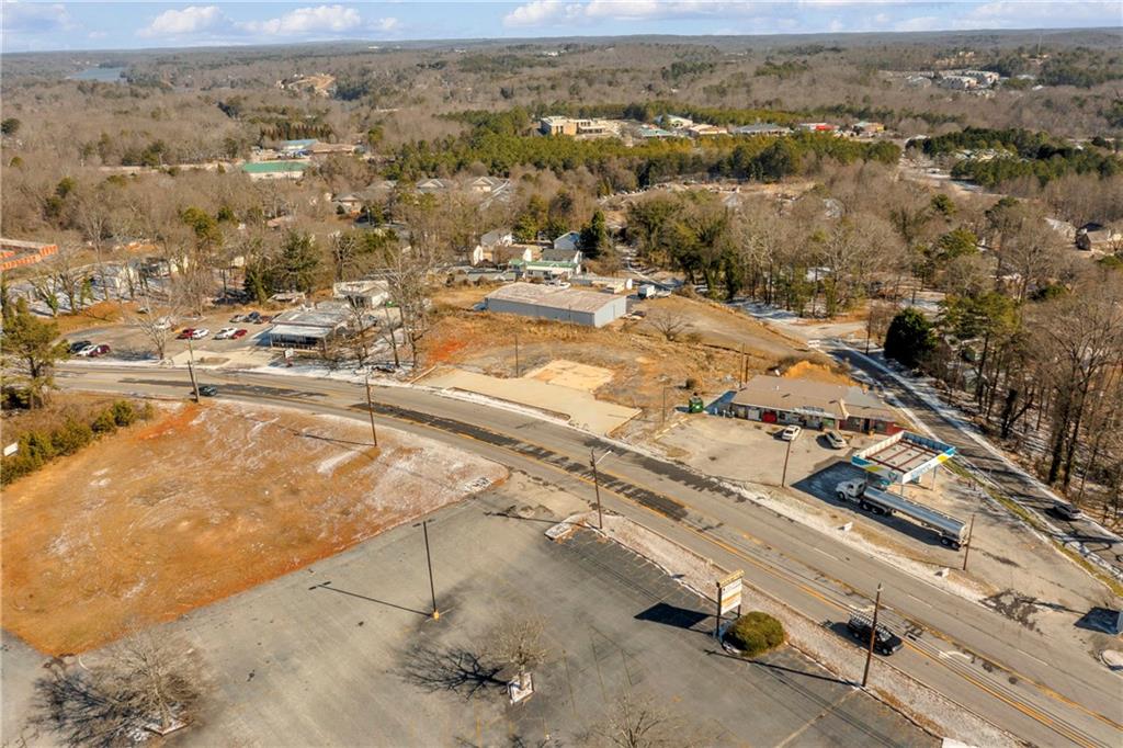 1706 Cleveland Highway Gainesville, GA 30501 - Photo 24 of 25 an aerial view of residential houses with outdoor space