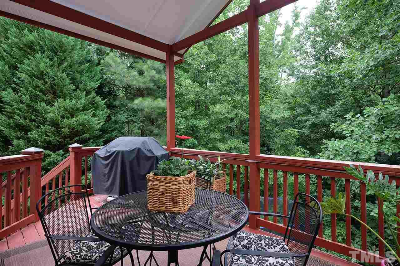 7924 Milltrace Run Raleigh, NC 27615 - Photo 24 of 25 a view of a balcony with furniture