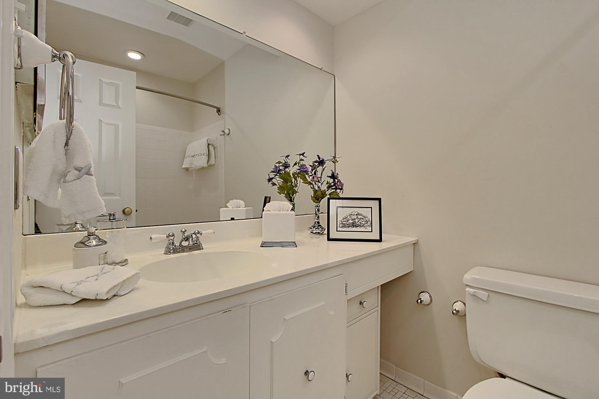 7013 Leestone Street Springfield, VA 22151 - Photo 26 of 36 a bathroom with a sink toilet and shower