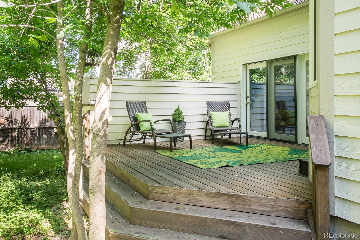 1151 Juniper Avenue Boulder, CO 80304 - Photo 29 of 37 a view of backyard with seating area and green space