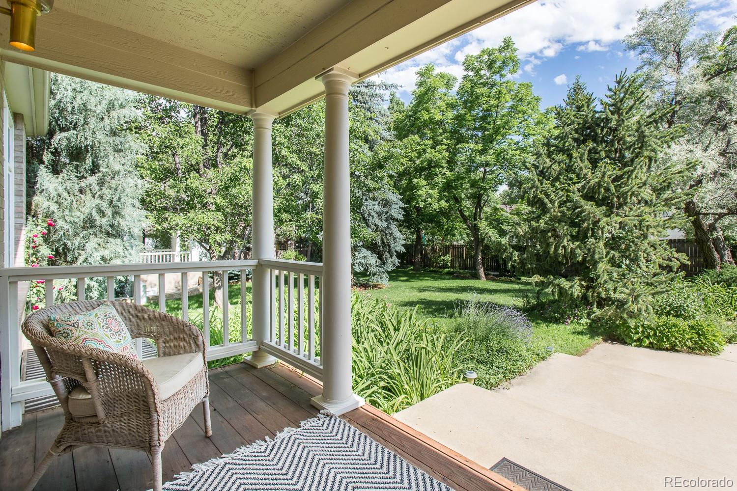 1151 Juniper Avenue Boulder, CO 80304 - Photo 3 of 37 a deck view with a garden space