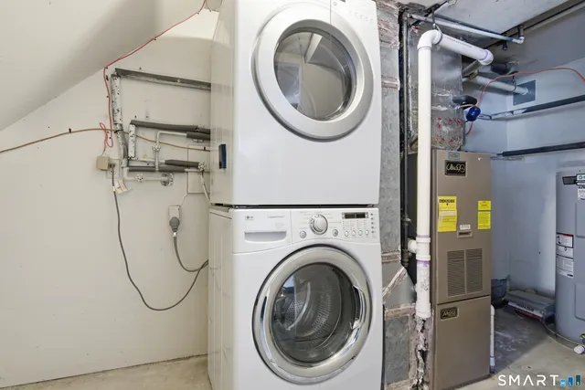 a view of storage and utility room