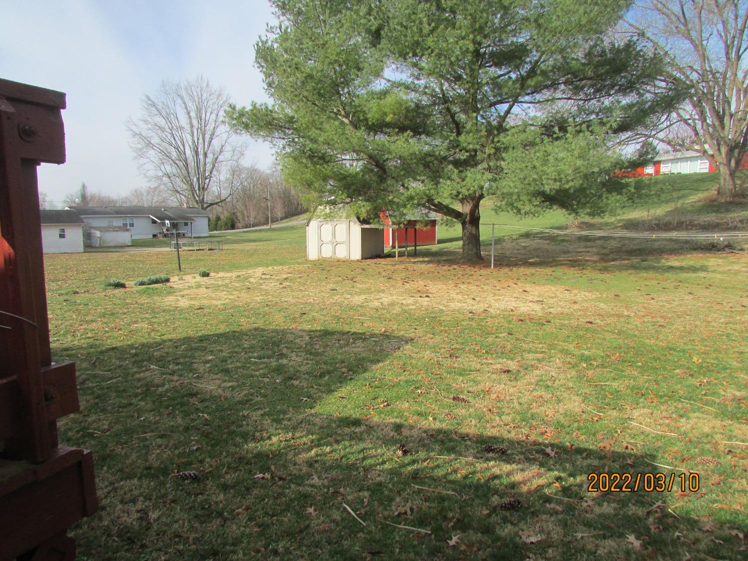 629 Willow Street Rising Sun, IN 47040 - Photo 19 of 22 Back yard and shed