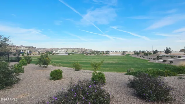 a view of a lake with outdoor space