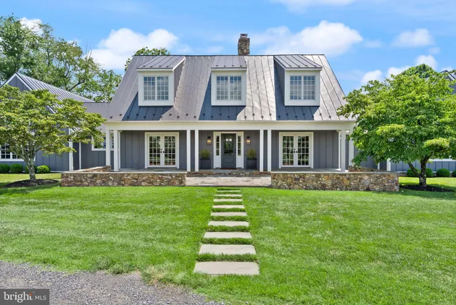 a view of a entryway door front of house