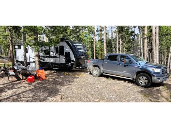 a backyard of a house