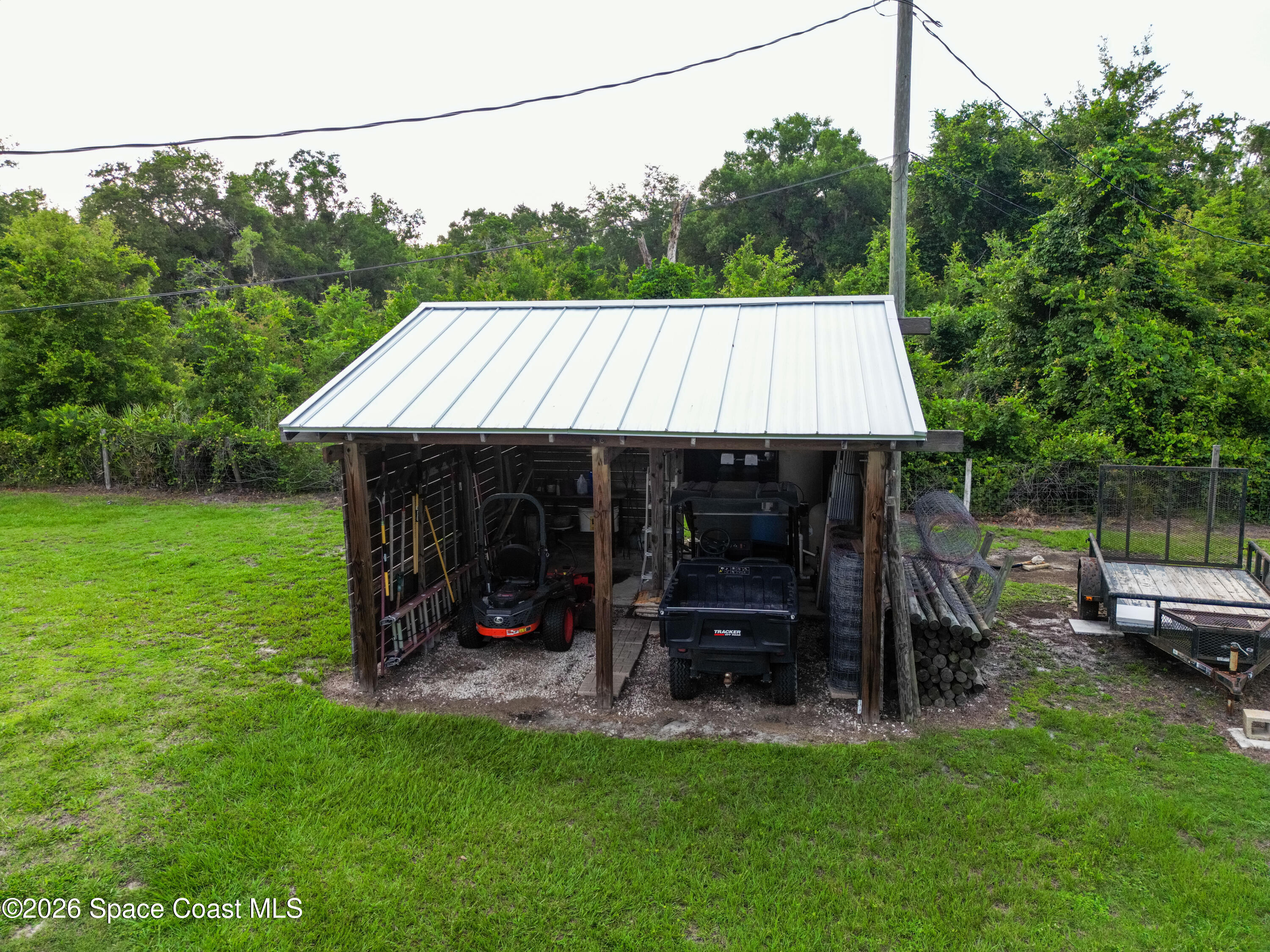 5361 Coleda Lane Mims, FL 32754 - Photo 32 of 43 Shed