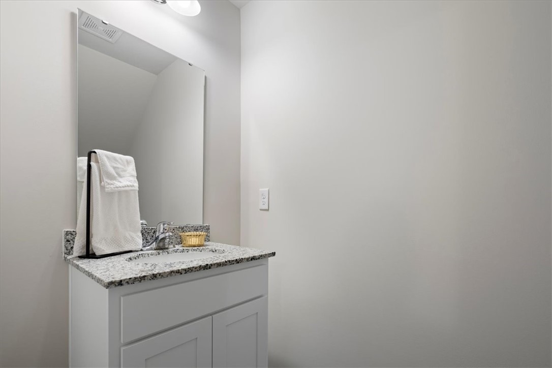 117 Adger Road Pendleton, SC 29670 - Photo 8 of 36 This clean and inviting bathroom features a vanity with granite counters.
