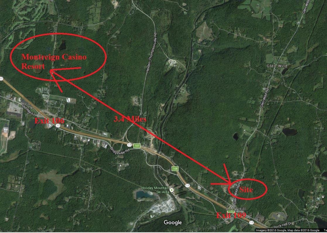 20 Glen Wild Road Rock Hill, NY 12775 - Photo 6 of 9 a view of swimming pool from a balcony