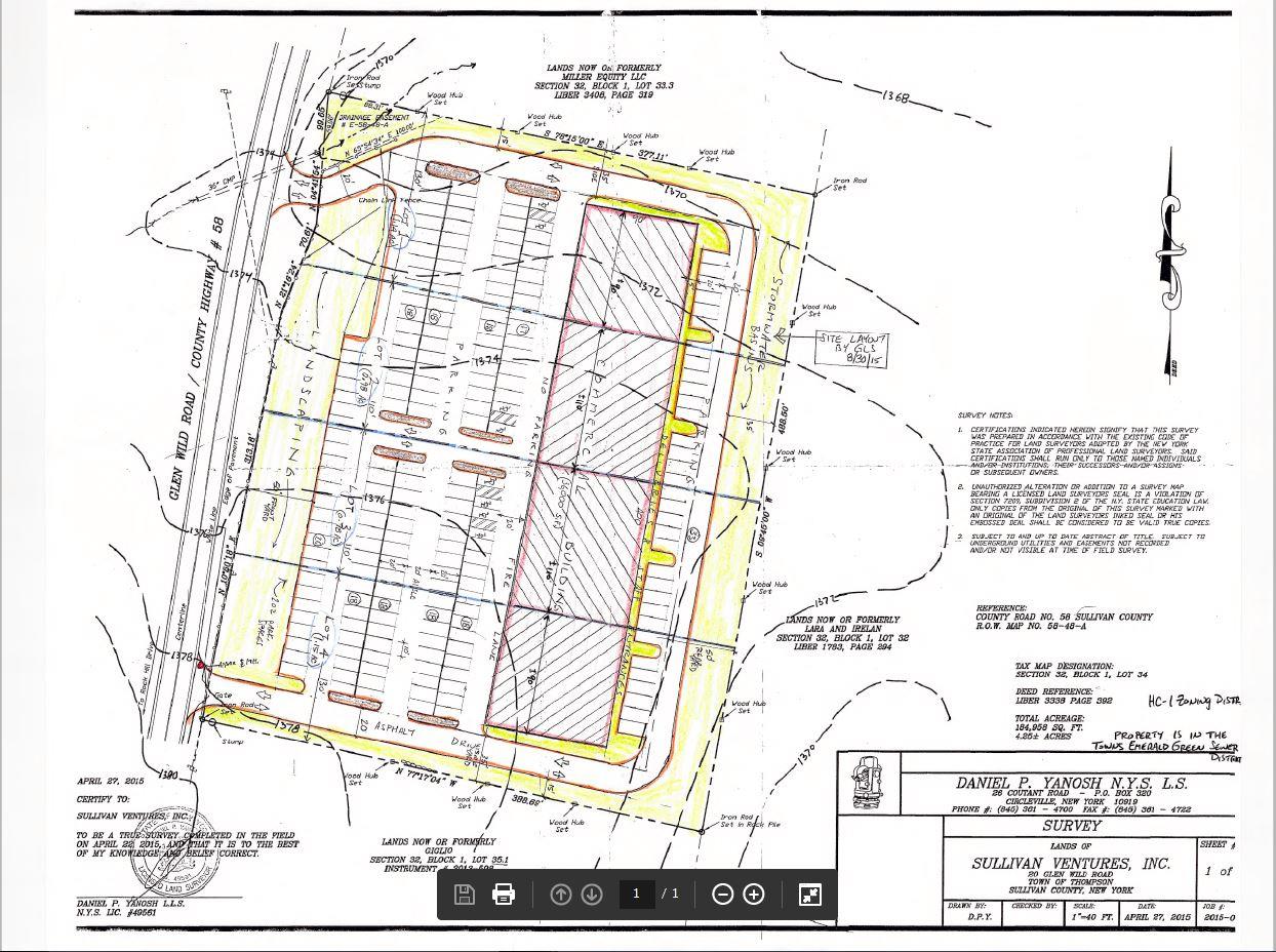 20 Glen Wild Road Rock Hill, NY 12775 - Photo 8 of 9 a black and white photo of a painting