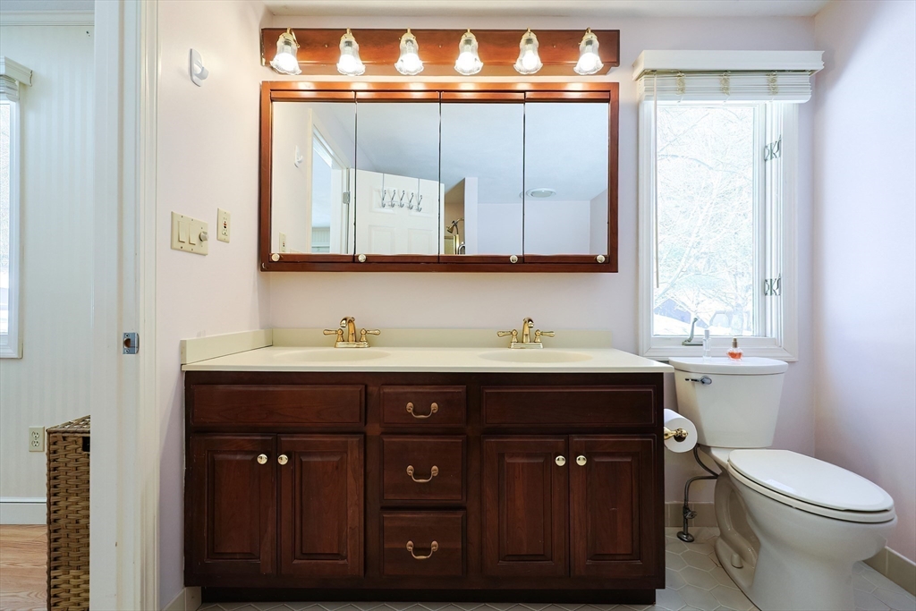 93 Potter Pond, Unit 93 Lexington, MA 02421 - Photo 27 of 42 a bathroom with a sink and a toilet