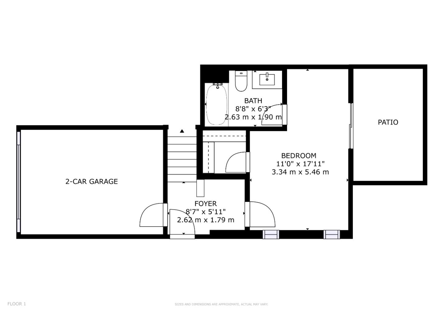 8553 Seawind Way Newark, CA 94560 - Photo 28 of 30 a picture of a bench in a white building