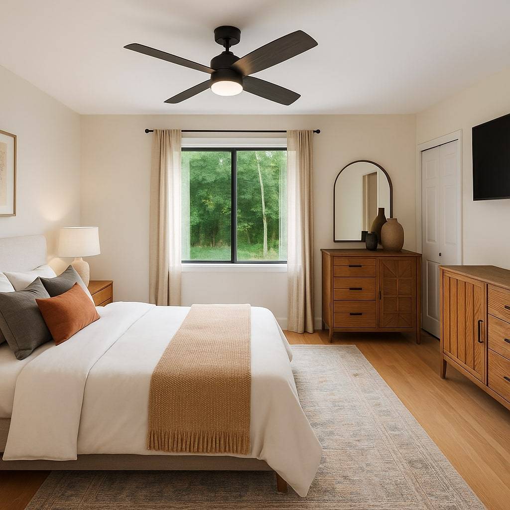 75 Edwards Avenue East Hampton, NY 11937 - Photo 19 of 27 a bedroom with a bed dresser and a window