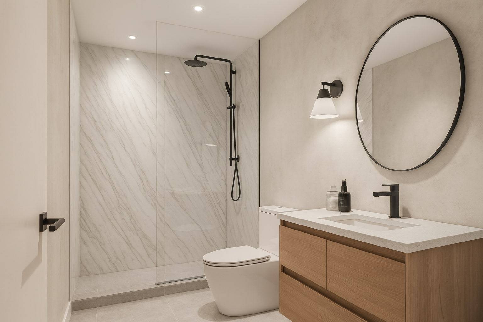 75 Edwards Avenue East Hampton, NY 11937 - Photo 21 of 27 a bathroom with a sink a toilet and a mirror