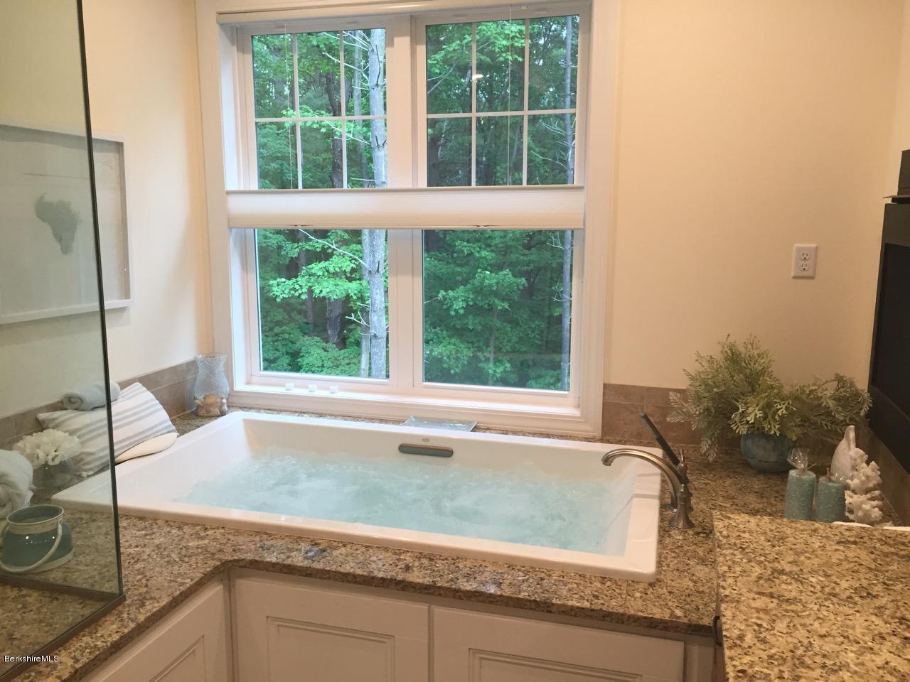 55 Pittsfield Road Lenox, MA 01240 - Photo 17 of 30 Master bath jet tub filled