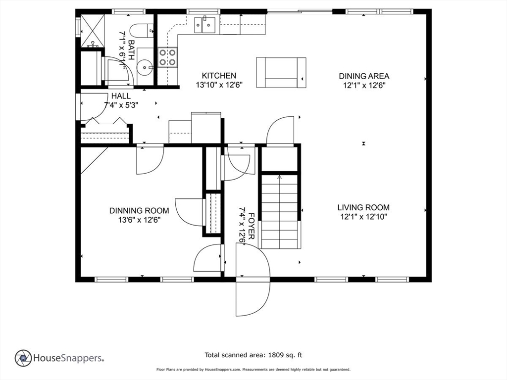 5 Lynn Street Taunton, MA 02780 - Photo 26 of 26 a picture of a room with a white wall and a painting