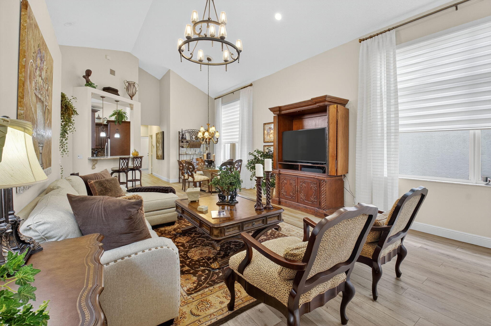 2500 Northwest 66th Drive Boca Raton, FL 33496 - Photo 10 of 45 a view of a dining room with furniture window and wooden floor