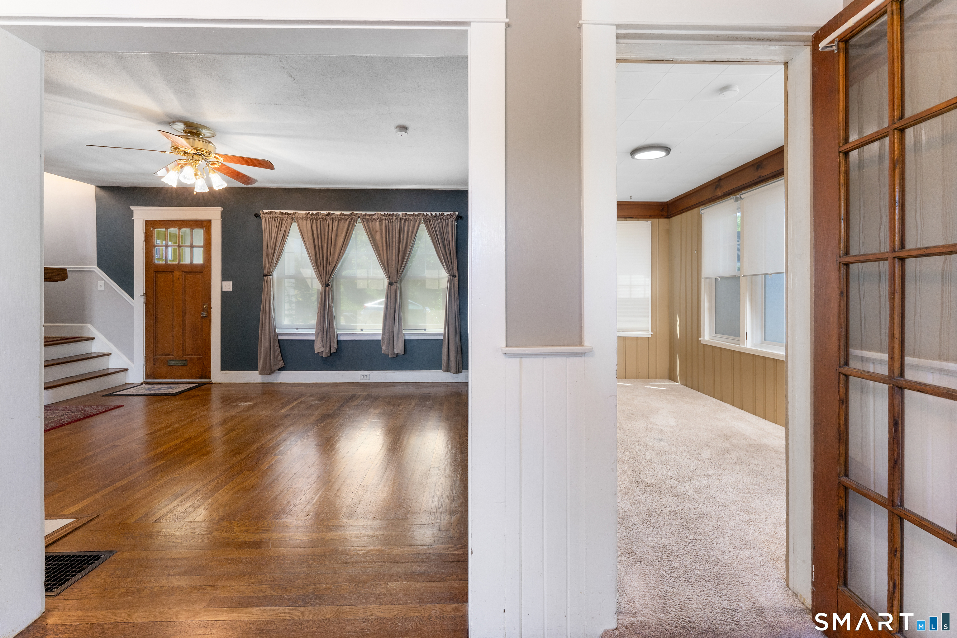 175 Augur Street Hamden, CT 06517 - Photo 17 of 38 Look into sunroom and living room