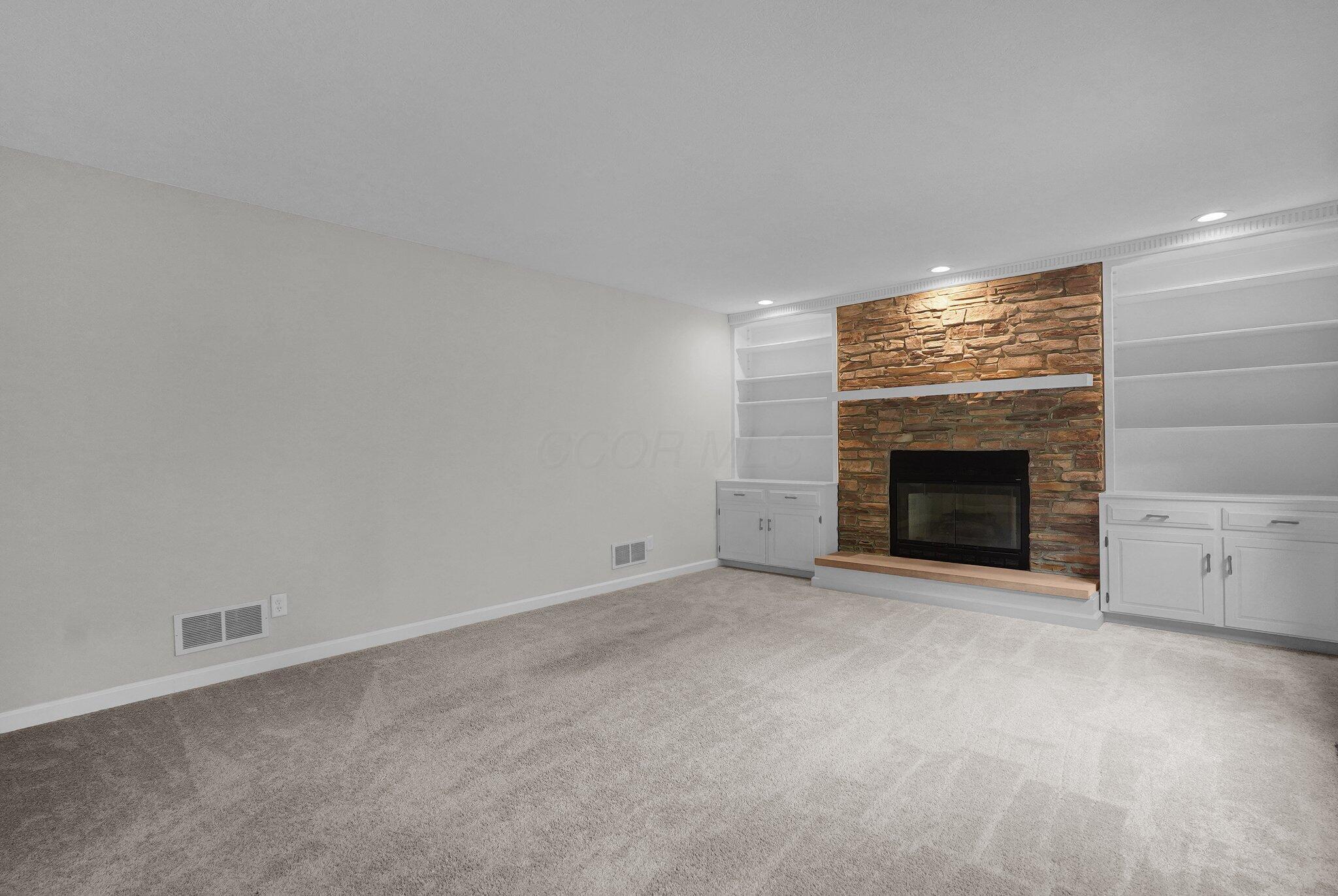 Living Room without staging