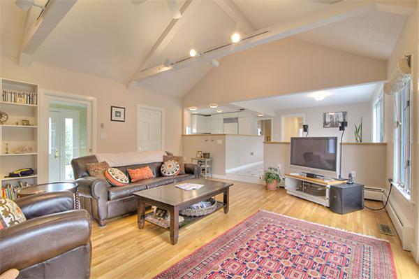 23 Blueberry Hill Road Andover, MA 01810 - Photo 15 of 30 a living room with furniture and a flat screen tv