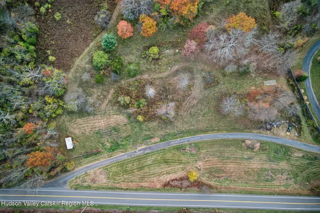 a view of lake and mountain