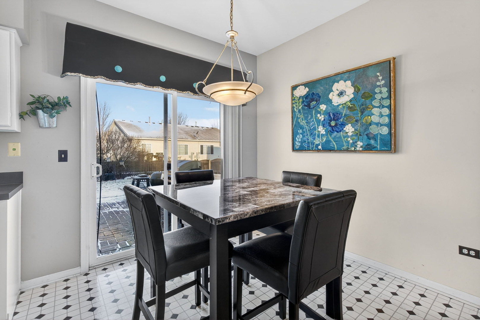 1429 Levato Lane Minooka, IL 60447 - Photo 12 of 27 a view of a dining room with furniture window and outside view