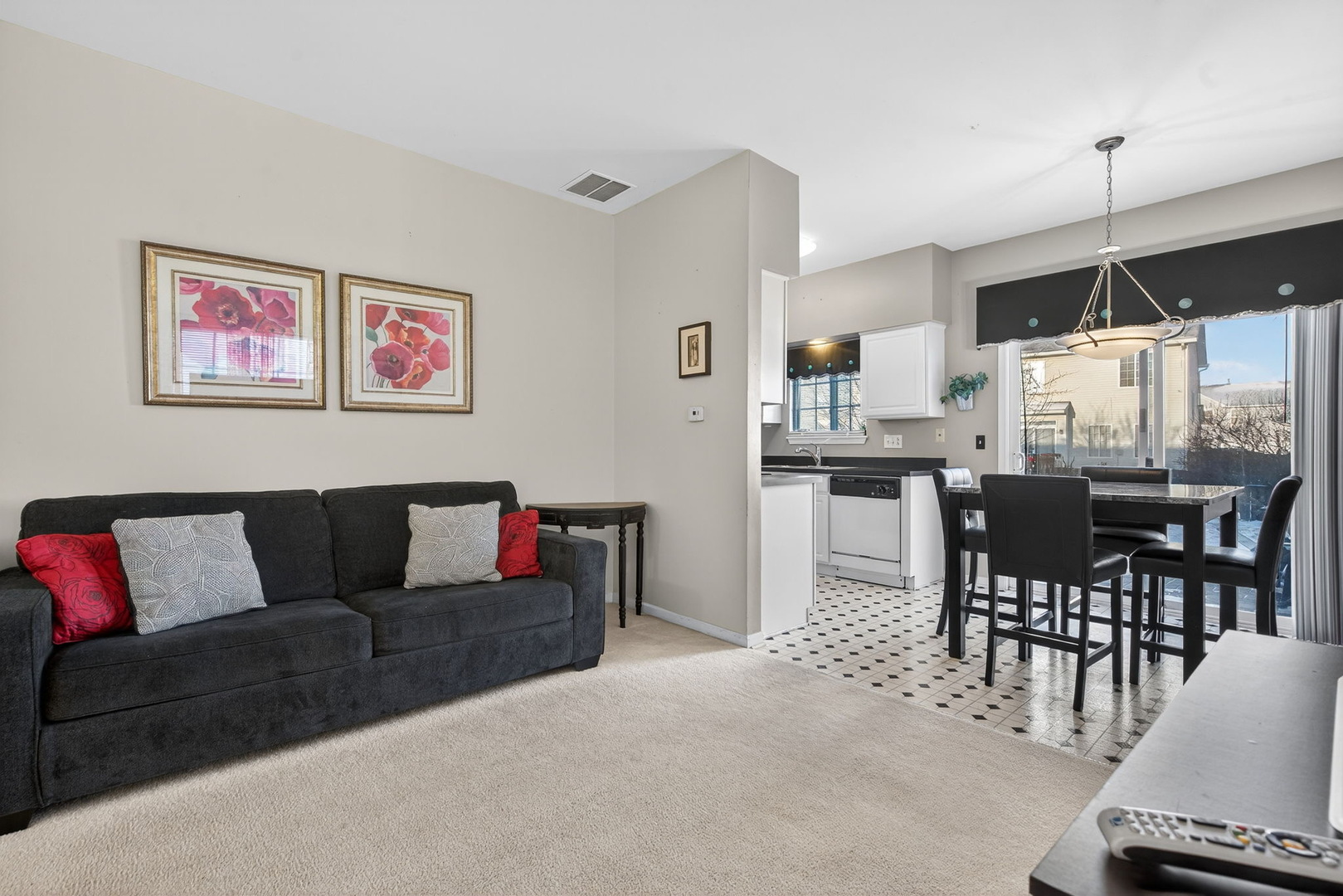 1429 Levato Lane Minooka, IL 60447 - Photo 5 of 27 a living room with furniture and wooden floor