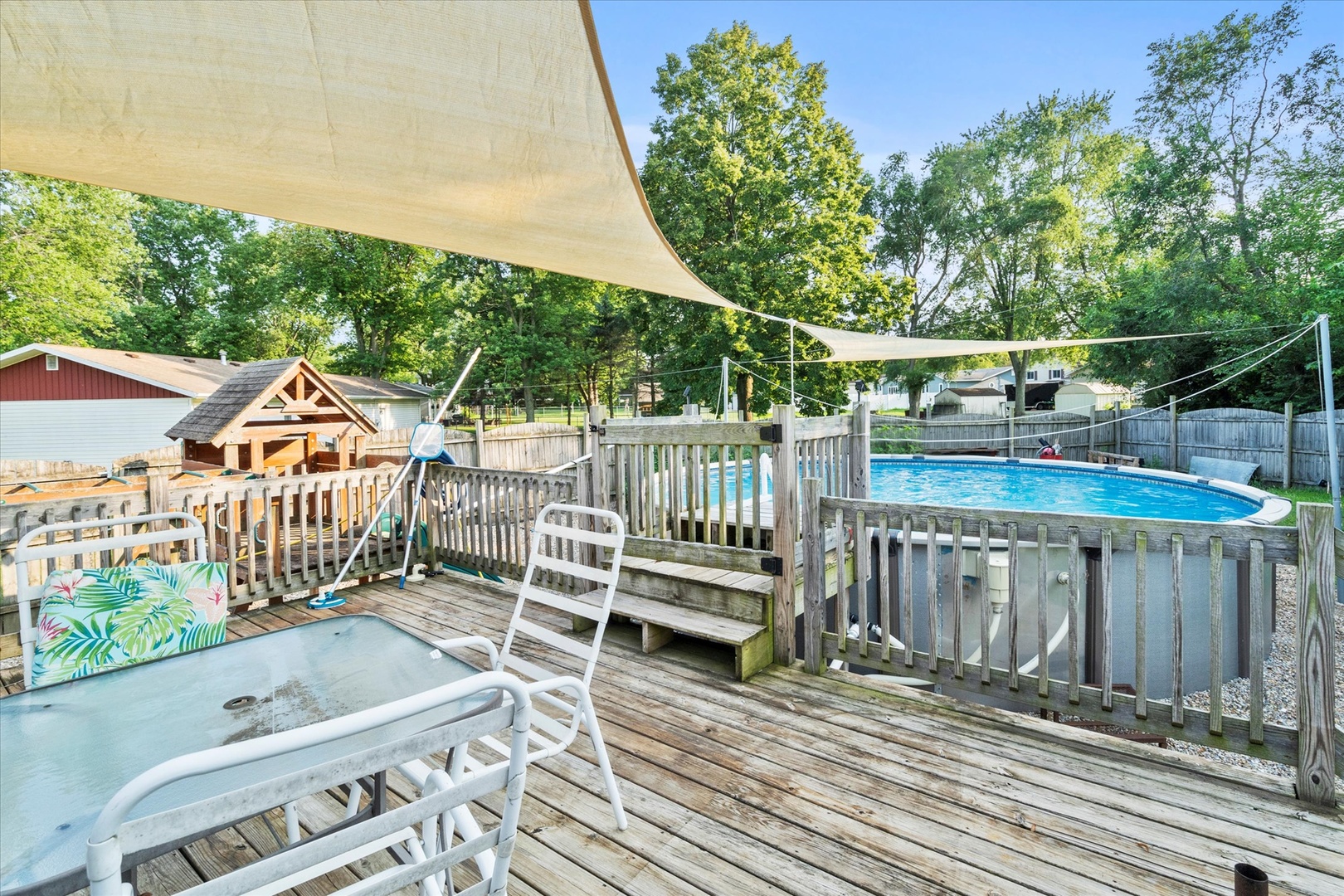 464 East Pilot Drive Herscher, IL 60941 - Photo 22 of 23 a view of a chair and table on the wooden floor