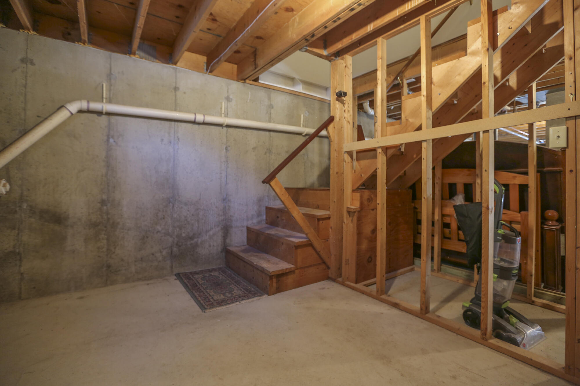 43 West Waldo Road Belfast, ME 04915 - Photo 19 of 26 43 W Waldo Road Basement Stairs