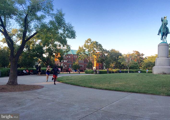 431 4th Street Northeast Washington, DC 20002 - Photo 34 of 37 a view of a park with tree s