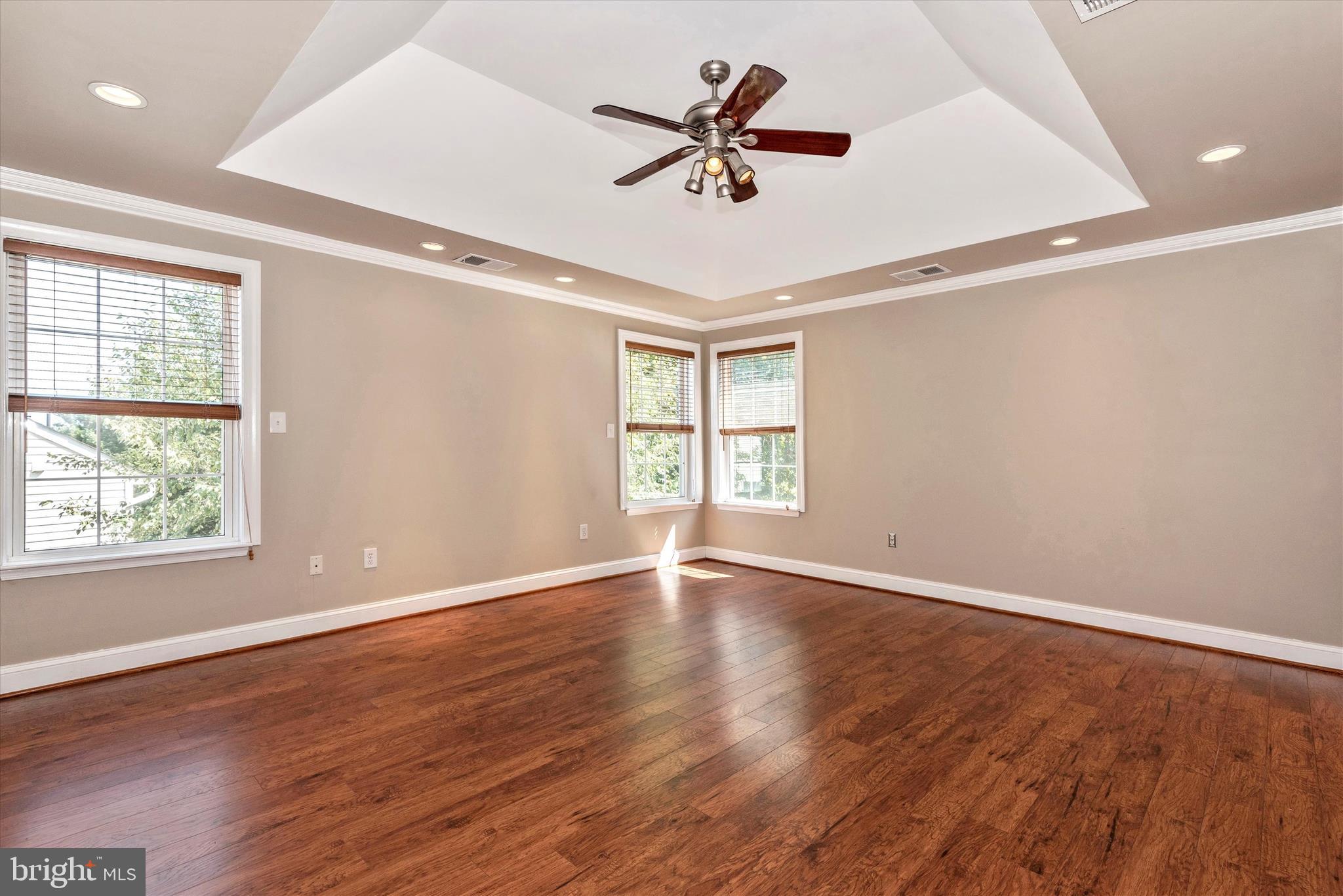 6 Summit Ridge Court Germantown, MD 20874 - Photo 17 of 49 Master Bedroom with Tray Ceiling/Recessed Lighting