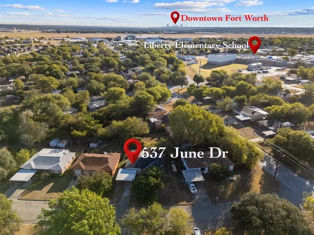 a view of a book with an empty room