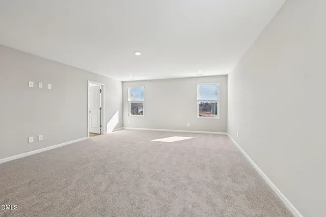 a view of empty room