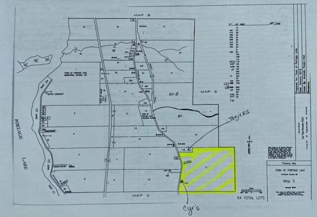 0 Portage Road Portage, ME 04768 - Photo 4 of 4 map