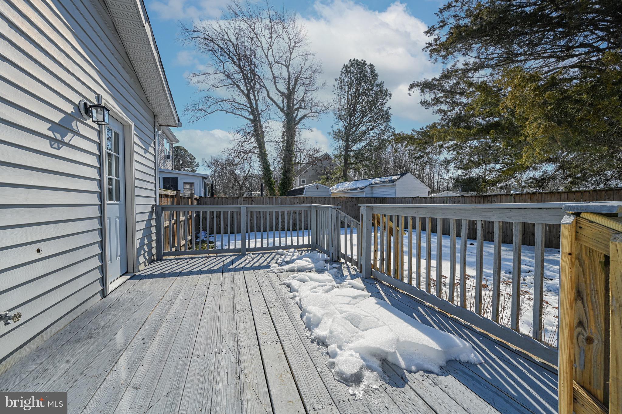 3718 4th Avenue Edgewater, MD 21037 - Photo 27 of 34 a view of wooden deck