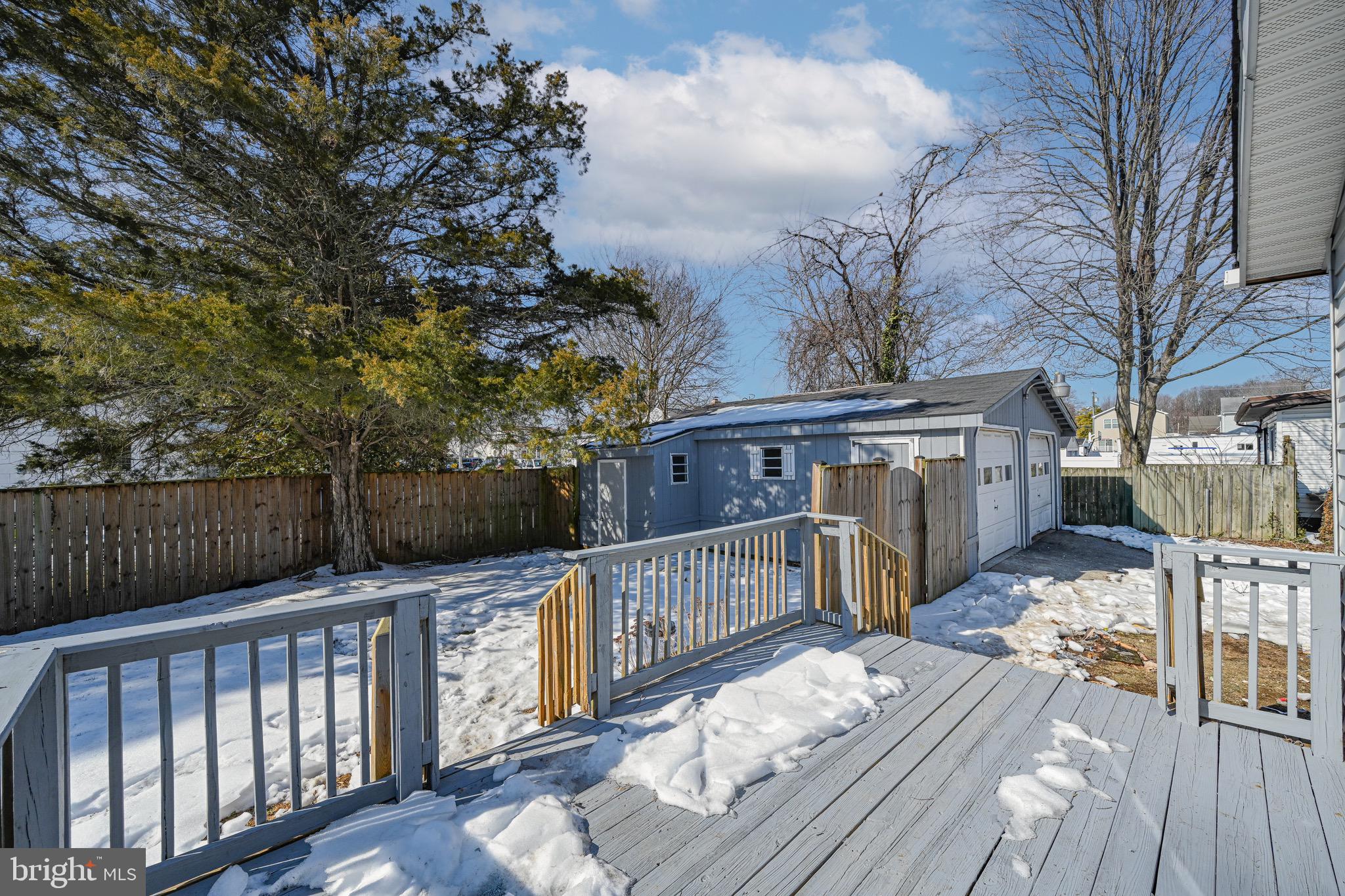 3718 4th Avenue Edgewater, MD 21037 - Photo 29 of 34 a view of deck with patio and wooden floor