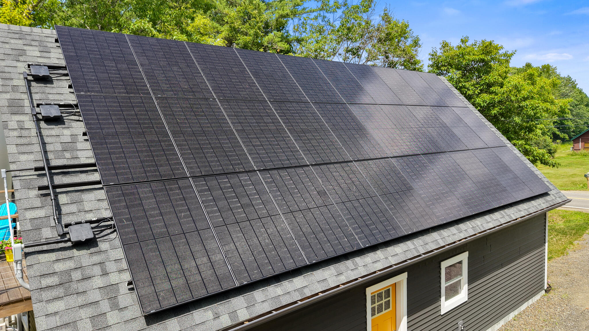 1719 Dixmont Road Etna, ME 04434 - Photo 38 of 46 2026 close solar view 1719 Dixmont Road