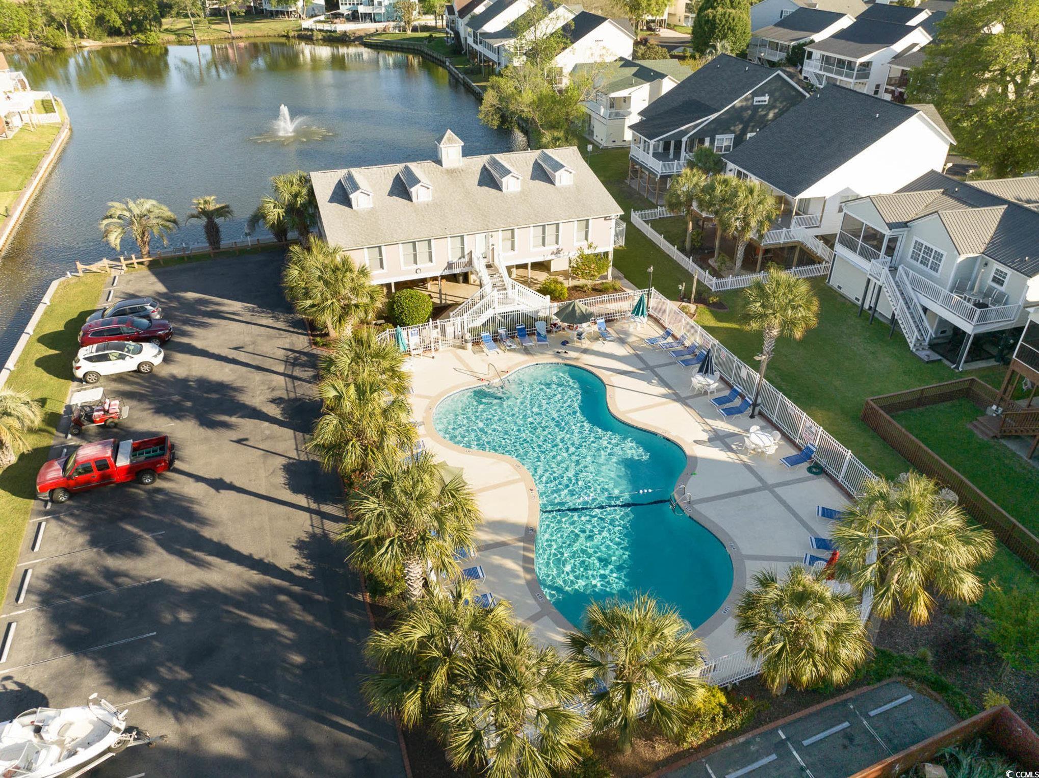 838 Marlin Court Murrells Inlet, SC 29576 - Photo 24 of 32 Birds eye view of property featuring a water view