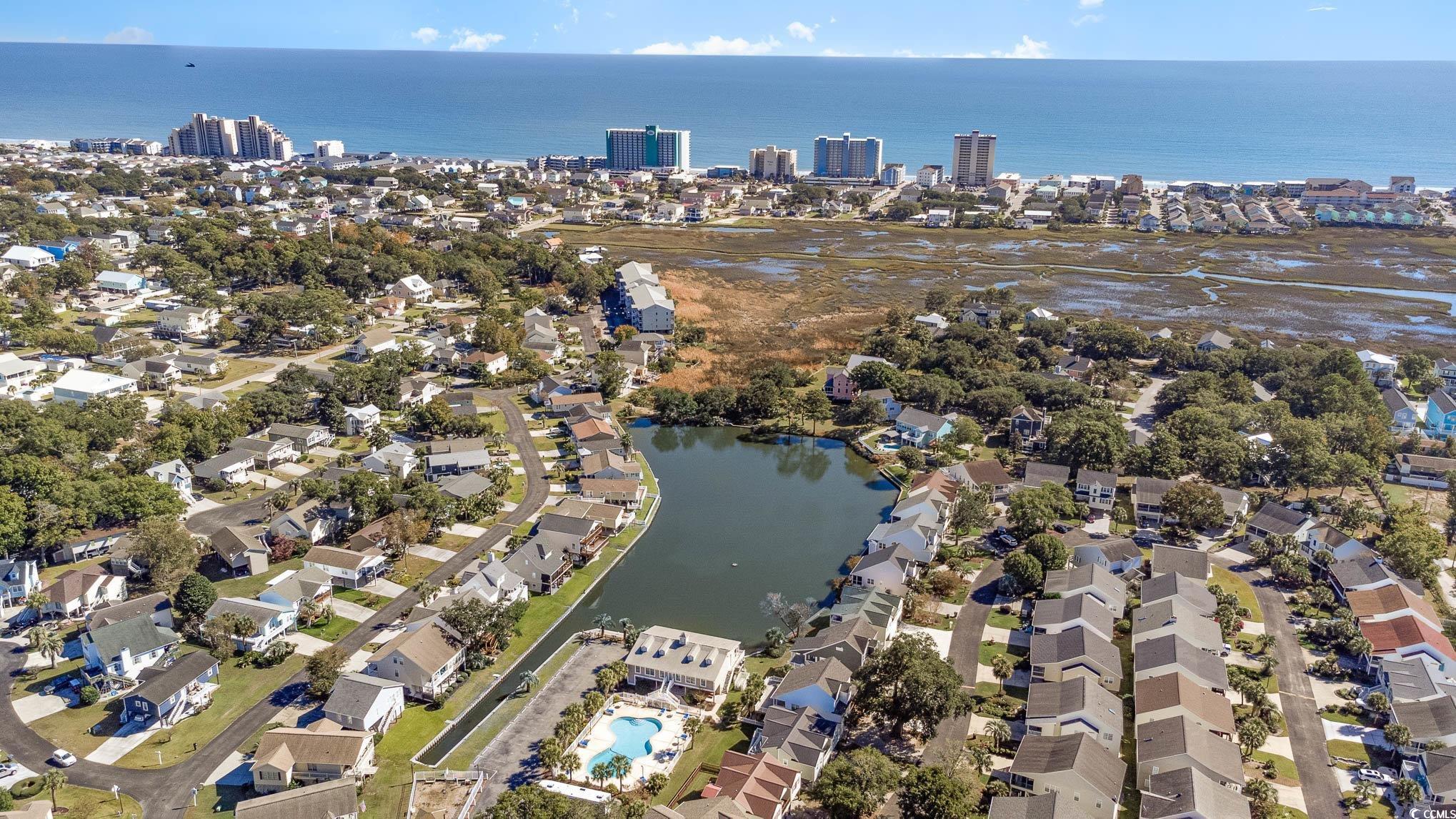 838 Marlin Court Murrells Inlet, SC 29576 - Photo 29 of 32 Aerial view featuring a water view