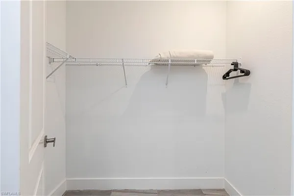a view of walk in closet