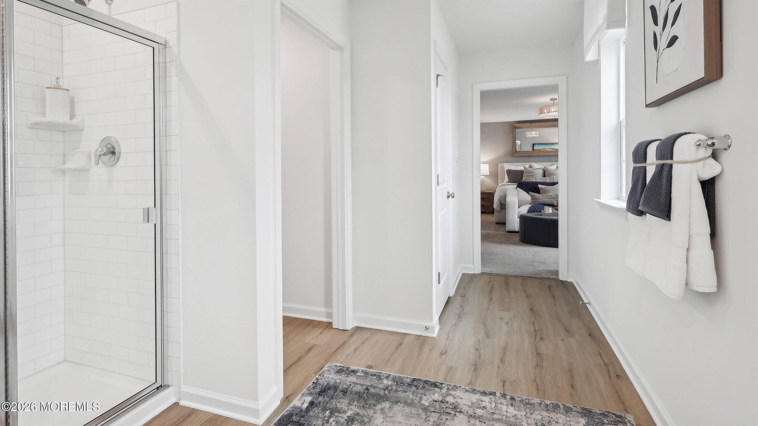 445 Ridge Avenue Hamilton, NJ 08610 - Photo 31 of 33 a view of walk in closet with clothes and shoes