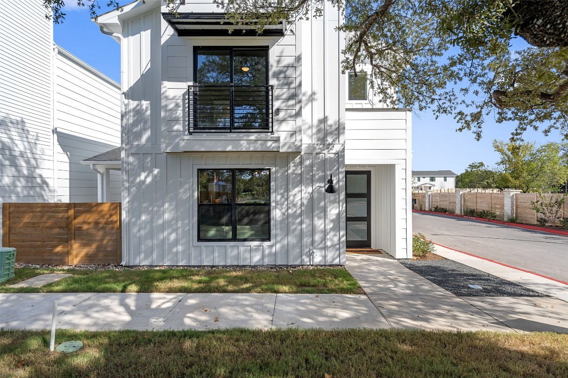 Restricted Address Austin, TX 78745 - Photo 1 of 1 a front view of a house with a yard