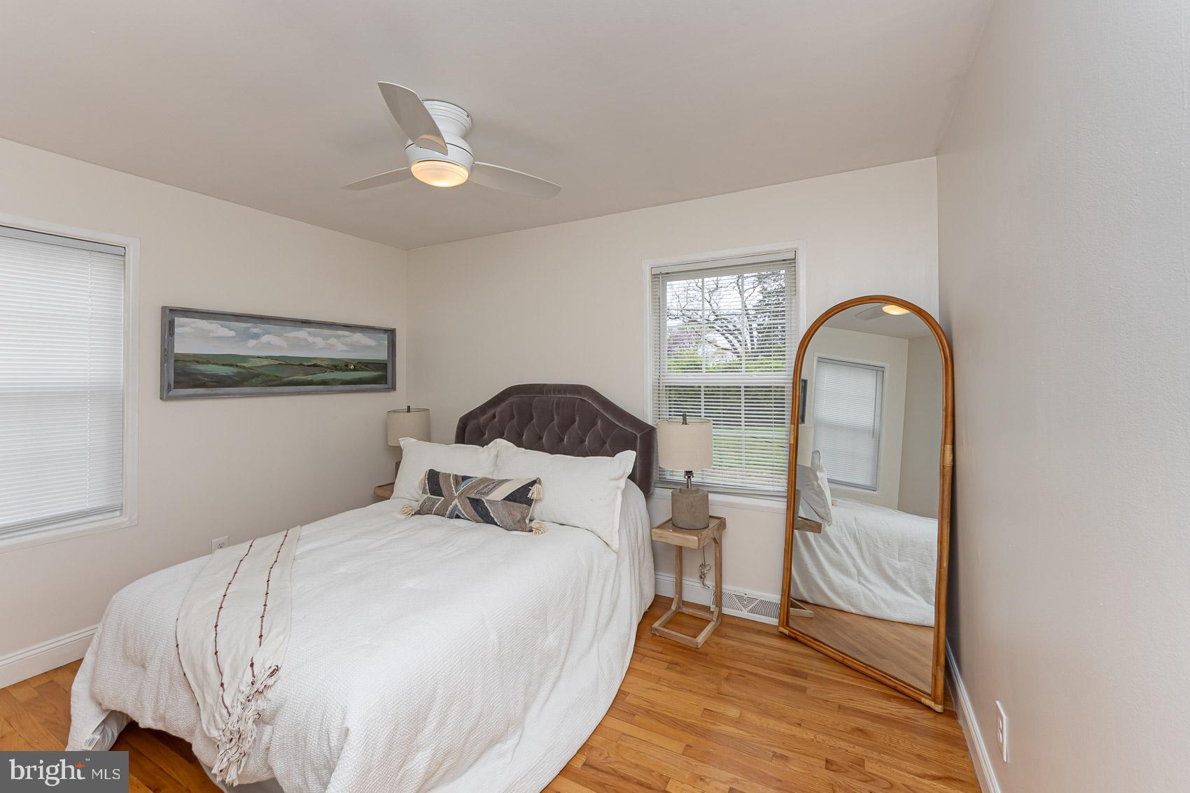 2011 Hanson Road Edgewood, MD 21040 - Photo 16 of 37 a bedroom with a bed and a large mirror