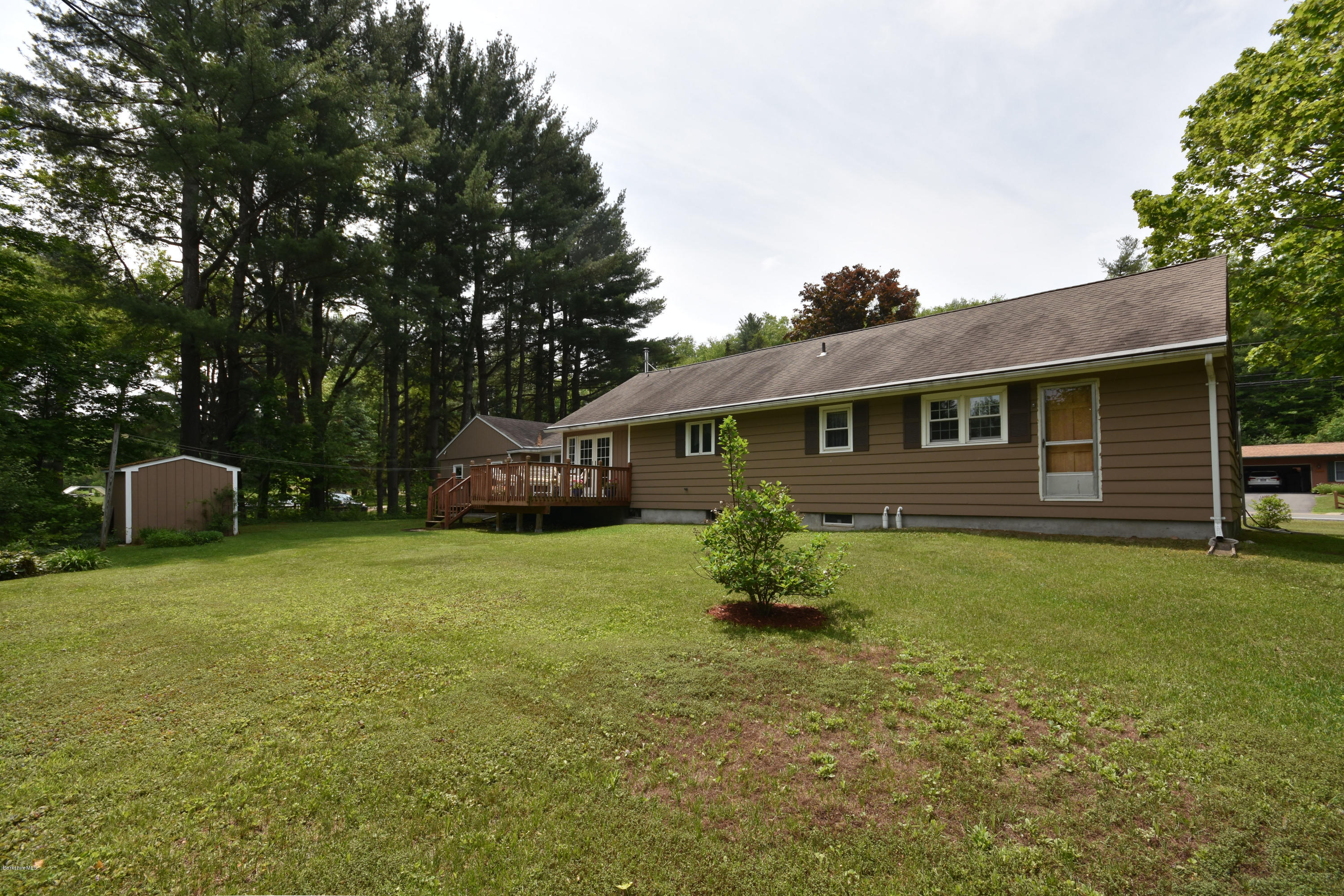 489 South Washington State Road Washington, MA 01223 - Photo 39 of 49 a front view of house with yard and trees