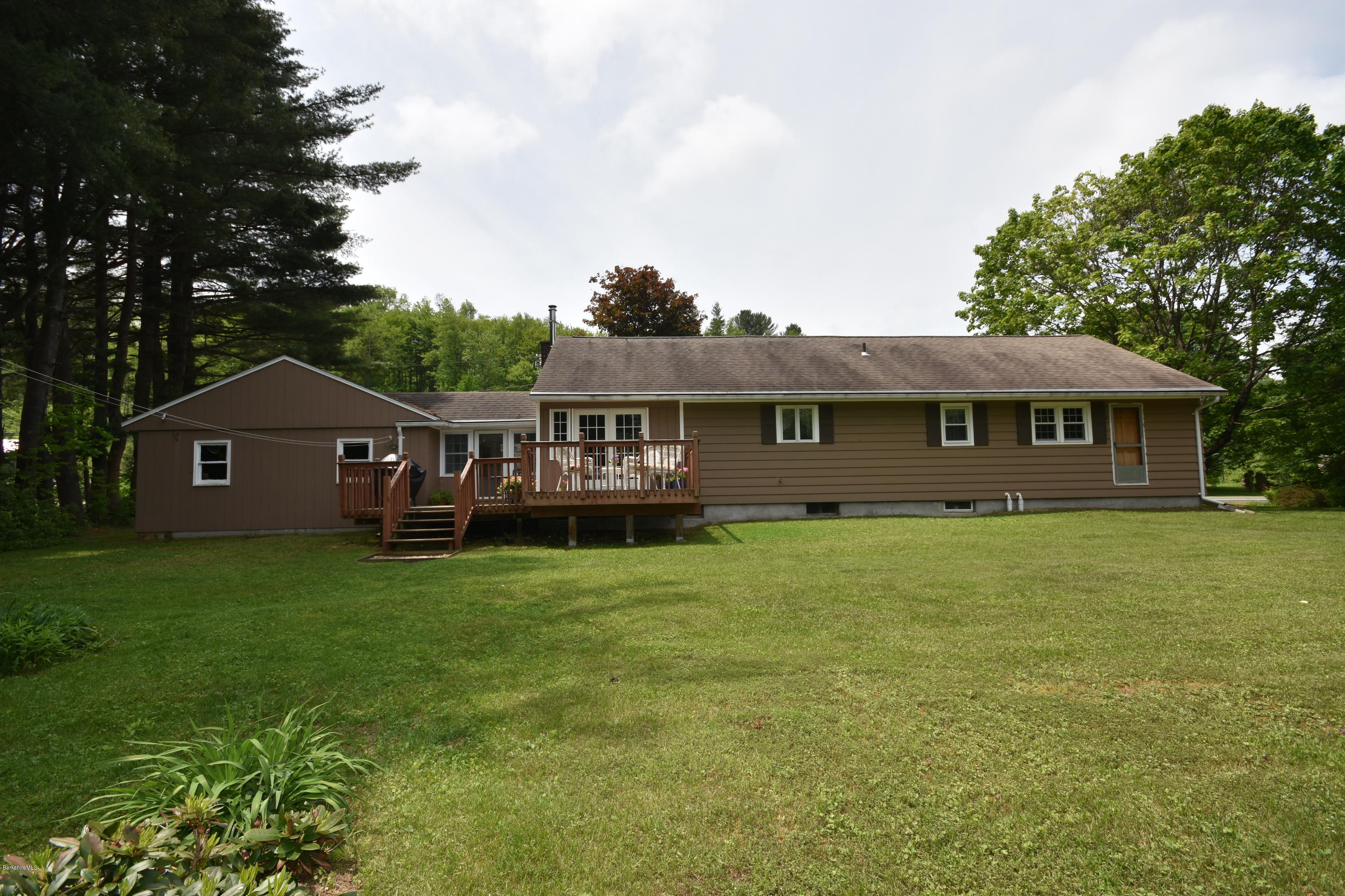 489 South Washington State Road Washington, MA 01223 - Photo 40 of 49 a front view of a house with garden